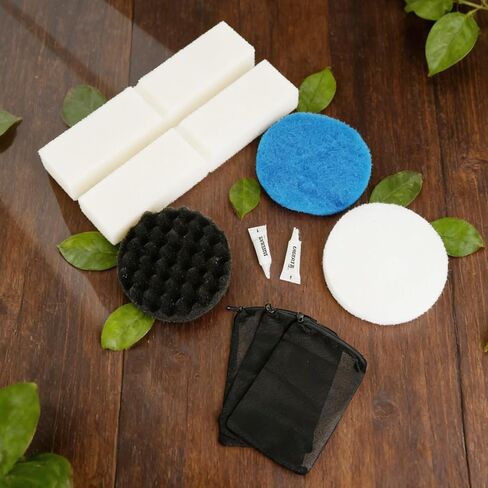 30 Pcs Filter Media Replacement Set with Quick Clear/Water Polishing Pads, Foam Pads, Fish Tank Filter Mesh Bags, Silicone Lube for Fluval Fx2 Fx4 Fx5 Fx6, Freshwater, Saltwater Aquariums in Kuwait