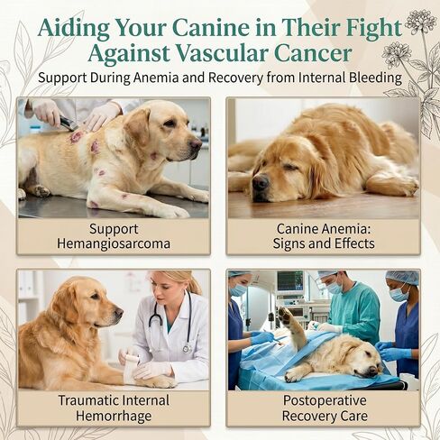 Yun nan Sanqi Capsules for Dogs - Pure Root Powder with Ajuga for Hemangiosarcoma, Hemoabdomen, Pericardial Effusion, Ulcer-Related Bleeding, Cancer Bleeding, Severe Bruising - 90 Capsules in Kuwait