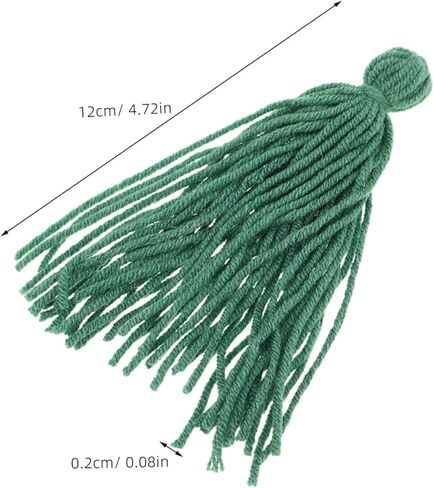 BESPORTBLE 10pcs Fish Breeding Spawning Mops Aquarium Plants for Fish Hiding and Climbing Natural Habitat Simulation Decorative Green Grass Shrimp Accessories in Kuwait