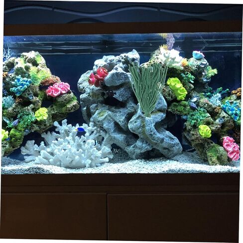 BESPORTBLE 10pcs Fish Breeding Spawning Mops Aquarium Plants for Fish Hiding and Climbing Natural Habitat Simulation Decorative Green Grass Shrimp Accessories in Kuwait