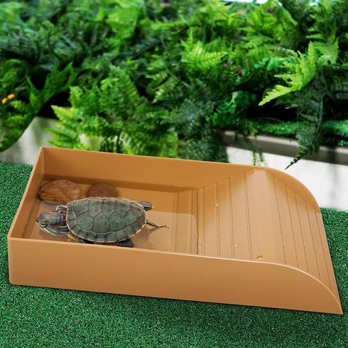 Angoily Artificial Grass Turf for Turtle Basking Platform, Simulation Grass Turf for Fish Tank, DIY Turtle Ramp, Reptile Climbing Platform in Kuwait