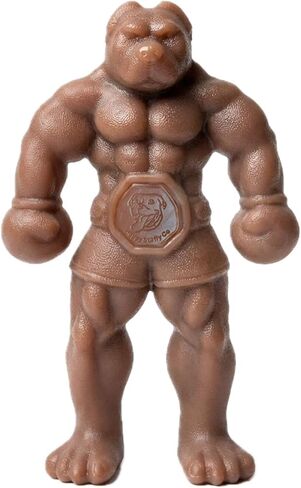 لعبة الكلب Chewzilla Balboa للكلاب من HAPPY STAFFY - نايلون ToughTech™ فائق القوة للمضغين العدوانيين - شديدة التحمل وغير سامة - معتمدة للمضغ القوي - للكلاب المتوسطة إلى الكبيرة، والموظفين، وبيت بولز in Kuwait