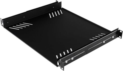 رف معدات Penn Elcom R1290/1U المنزلق (الصوت، AV، IT، DJ) لمساحة حامل واحد يصل عمقها إلى 15 بوصة in Saudi Arabia
