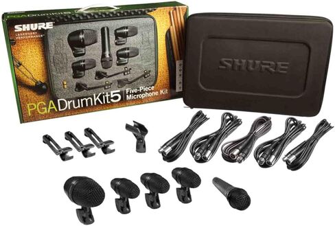 شور طقم ميكروفون طبلي من 5 قطع PGADRUMKIT5 in Kuwait