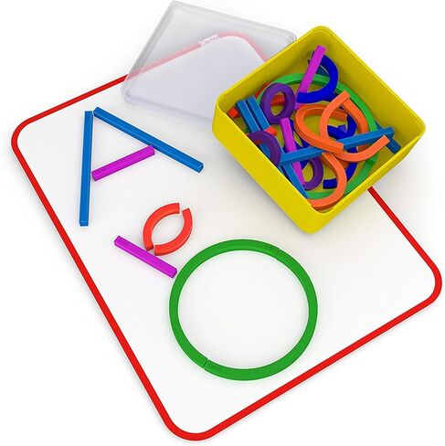 Osmo - Little Genius Sticks & Rings-2 Educational Learning Games -Ages 3-5-Imagination,Letter Formation & Creativity-For iPad or Fire Tablet -STEM Toy,Boy & Girl(Base Required - Amazon Exclusive) in Saudi Arabia