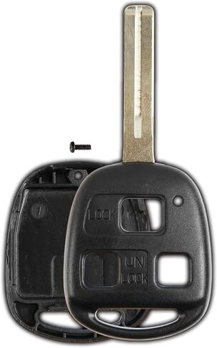 KeylessOption Key Replacement Case Shell Keyless Entry Remote Fob Uncut Blade Fix Master for Hyq1512v, Hyq12bbt in Saudi Arabia