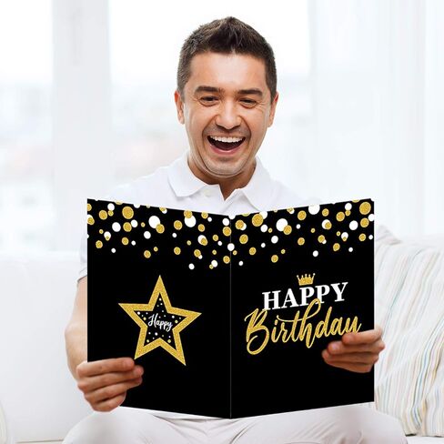 party greeting Jumbo 50th Birthday Card Giant Guest Book Big Happy 50th Birthday Card Party Decorations Supplies Extra Large 50th Birthday Gifts for Office Women Men Co-Worker in Saudi Arabia
