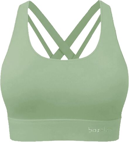 High Impact Sports Bra for Women - Padded Seamless Support Bra for Yoga Gym Workout Fitness -High Support Running Bra in Saudi Arabia