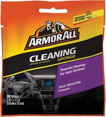 Armor All Cleaning Car Sponge, Car Wash Supplies for Cars, Trucks and Motorcycles in Saudi Arabia