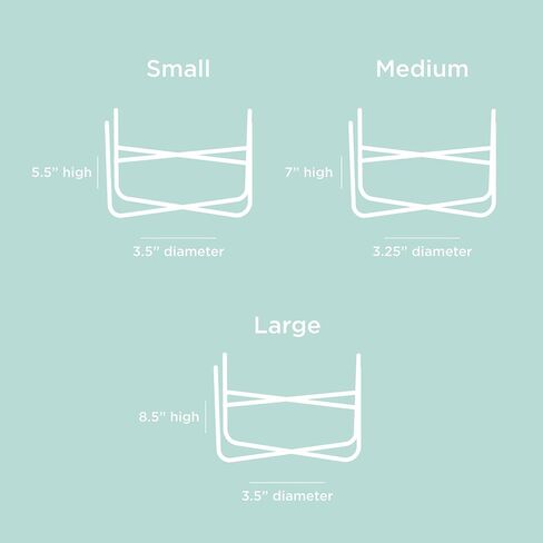 Waggo Simple Solid Double Dog Bowl and Dog Bowl Stand - Double Iron Stand with Double Ceramic Feeder or Water Bowl, Small or Large Dog Elevated Pet Feeder (Matte Black, Medium) in Saudi Arabia