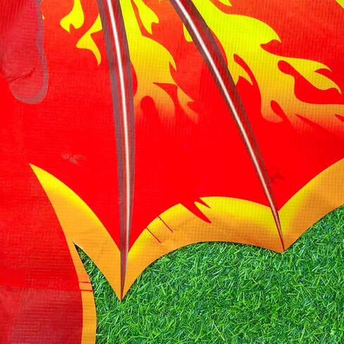 SNJOYFUL Butterfly Kite for Kids & Adults Easy to Fly, Large Kite for The Beach, Easy Flying Single Line Kite, Come with 4 Long Tail and 300 FT String Kite Handle in Saudi Arabia
