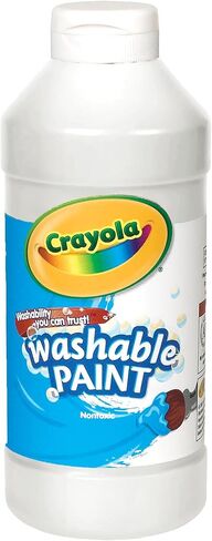 Crayola Washable Paint, White, 16 oz. in Saudi Arabia