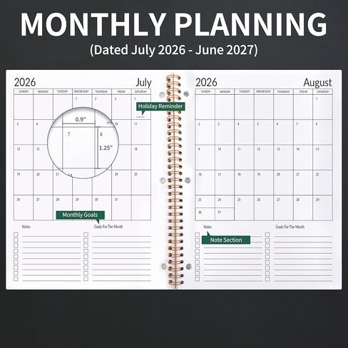Student Planner 2024-2025 - Monthly & Weekly School Planner 2024-2025 for Middle School and High School, Aug 2024 - Jun 2025, 8.5" x 11", 2024-2025 Student Planner Academic Year with Stickers - Black in Saudi Arabia