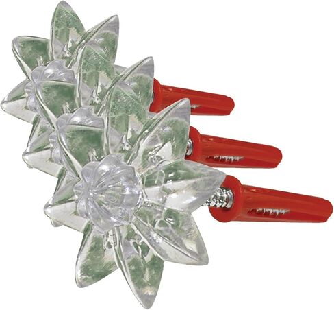 The Hillman Group 122200 Mirror Rosettes, Clear, 36 Count (Pack of 1), Various. in Saudi Arabia
