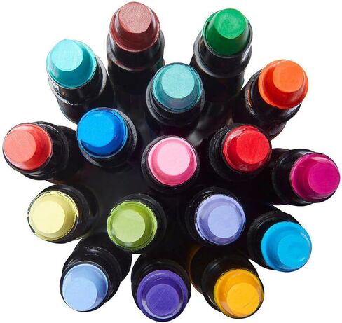 KINGART 580-72 GEL STICK Set, Artist Pigment Crayons, 72 Unique Colors, Water Soluble, Creamy, and Odorless, Use on Paper, Wood, Canvas and more in Saudi Arabia