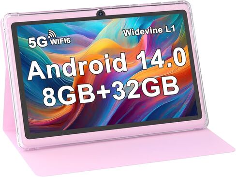 Tablet 10 Inch Android 12 Tablets, 32GB ROM 512GB Expand, 6000mah Battery, Quad-Core Processor 2GB RAM Tableta, 2MP+8MP Dual Camera WiFi6 Bluetooth GPS FM 10.1'' 1280*800 IPS HD Touch Screen Tabletas. in Saudi Arabia