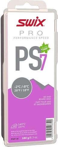PS07-90 - برو سبيد واكس شوب - بلاي ستيشن 7 فيوليت 18 الى 37 درجة فهرنهايت - صندوق كبير 900 غرام - 5 × 180 غرام - خالي من الفلورو - للتزلج او التزلج على الجليد in Kuwait
