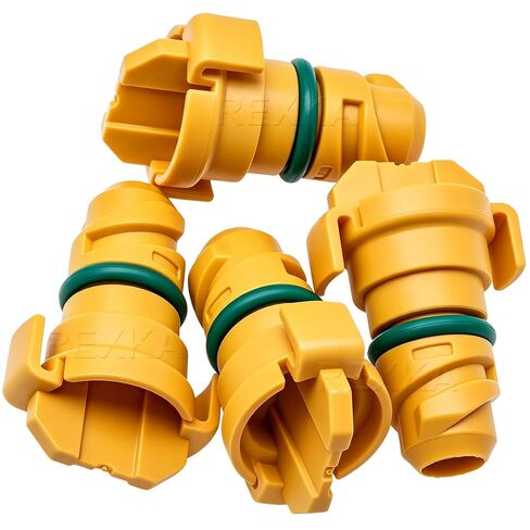 Rexka 4pcs Plastic Engine Oil Drain Plug for Ford KX6Z6730B F-150 F150 Mustang Lincoln Continental MKZ Nautilus Navigator in Saudi Arabia