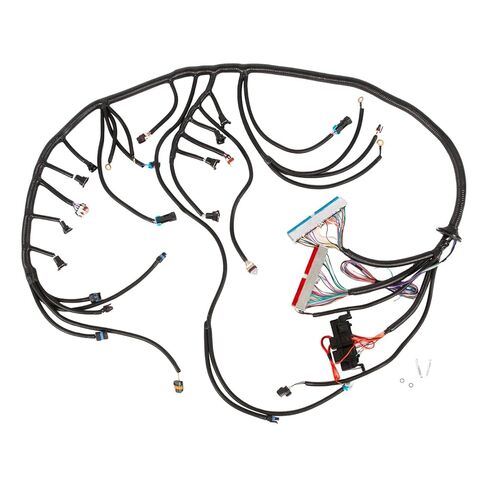 T56 DBC Engine Standalone Wiring Harness Fit for 1997-2006 700R4 T56 TH400 TH350 200-4R or Non-Electric Transmission Wire LS1 Engines 4.8 5.3 6.0 Vortec Drive by Cable EV1 Fuel injectors in Saudi Arabia