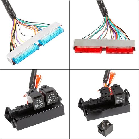 T56 DBC Engine Standalone Wiring Harness Fit for 1997-2006 700R4 T56 TH400 TH350 200-4R or Non-Electric Transmission Wire LS1 Engines 4.8 5.3 6.0 Vortec Drive by Cable EV1 Fuel injectors in Saudi Arabia