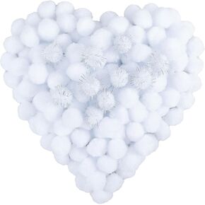 Pllieay 30pcs 15 Colors 2.4 Inch Very Large Assorted Pom Poms Arts and Crafts for DIY Creative Crafts Decorations, Water Balloons Outdoor Water Toys in Kuwait