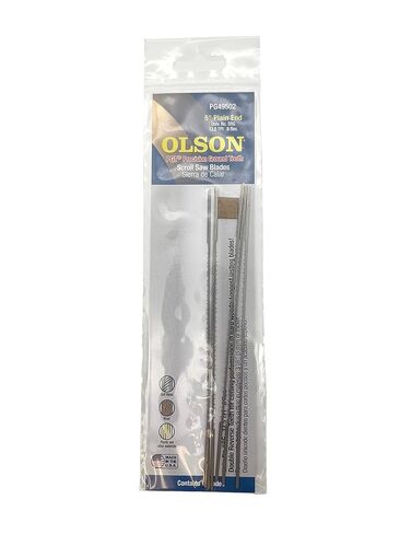 Olson Saw PG49502 Precision Ground Scroll Saw Blade,TPI-12.5,8 Reverse in Saudi Arabia