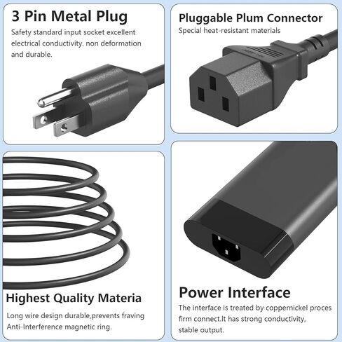 65W Adapter Laptop Charger Fit for HP Pavilion G6 G7 DV6 DV5 DV4 G72 G71 G60 G61 G62 DM4 HP 2000 Notebook PC 2000-2A20NR, 2000-2B09WM 19.5V 3.33A Adapter Power Cord (7.4mm x 5.0mm) in Saudi Arabia