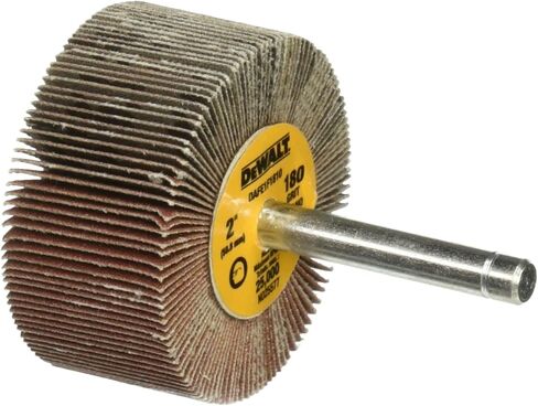 DEWALT DAFE1F0610 2-Inch by 1-Inch by 1/4-Inch HP 60g Flap Wheel in Saudi Arabia