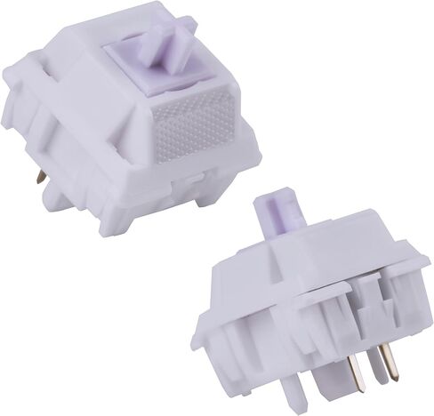WS Morandi 35pcs Keyboard Switches, 5 Pin PCB Mount Linear Mechanical Keyboard Switches with UPE Stem, Pre Lubed Creamy Switches for Customizing Gaming Keyboards in Saudi Arabia