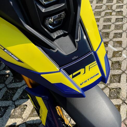 Motorcycle 3D Stickers Compatible with Suzuki V-Strom 800 DE 2023-2025. Fairing Protections from Impact and Scratches. Resin Stickers - Made in Italy in Saudi Arabia