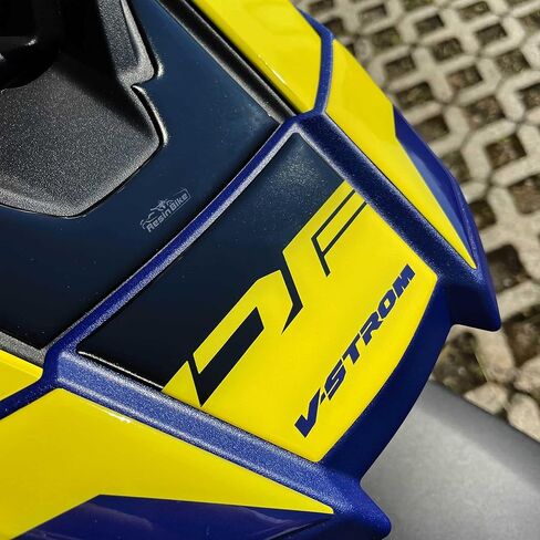 Motorcycle 3D Stickers Compatible with Suzuki V-Strom 800 DE 2023-2025. Fairing Protections from Impact and Scratches. Resin Stickers - Made in Italy in Saudi Arabia