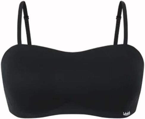Cool FIT Bra Off Shoulder 4WAY Strap–Strapless Convertible Seamless Bandeau with Adjustable Removable Straps in Saudi Arabia