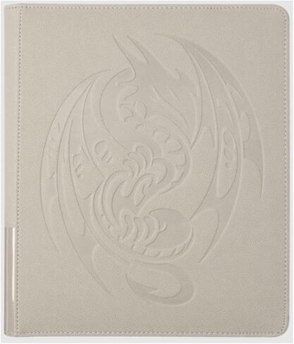 Arcane Tinmen Dragon Shield Card Binder – Card Codex Portfolio 360: Ashen White - 360CT – Card Games - Compatible with Pokemon, Yugioh, Magic The Gathering, MTG TCG OCG & Hockey Cards in Saudi Arabia