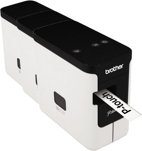Brother P-Touch PC Connectable Label Maker (PT-P700), White in Saudi Arabia