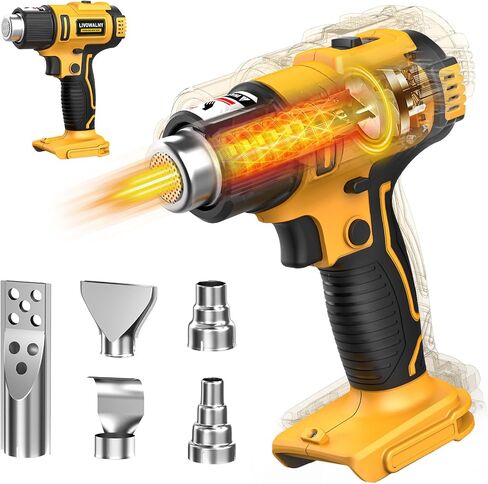 محول بطارية LIVOWALNY 20 فولت لمنفاخ الأدوات اللاسلكية Craftsman V20، مثقاب للعمل مع بطاريات ليثيوم DeWalt 20V MAX، للعمل مع بطارية Milwaukee M18 18V in Saudi Arabia
