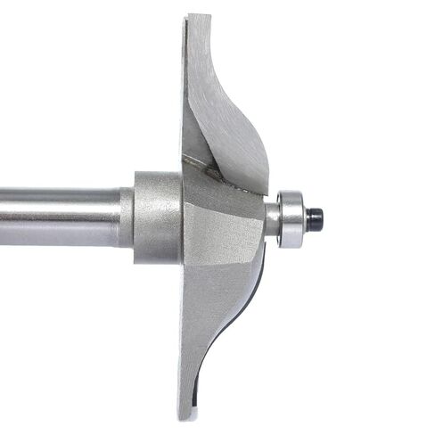 Akylin Raised Panel Router Bits,1/2" Shank Ogee Molding, Cutting Dia. 2-1/2", Ball Bearing Guided Cutter, for Door Paneling Timming, Routing in Saudi Arabia