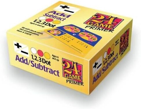 24 لعبة 96-Card Deck: لعبة بطاقات الأعداد الصحيحة الرياضية in Saudi Arabia