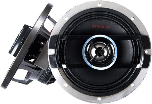 CERWIN VEGA SM65F4 6.5" 4Ω 800W Max / 150W RMS 2-Way Coaxial Marine Speakers w/Titanium Dome Tweeter (Pair) Black in Saudi Arabia