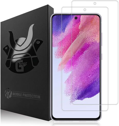 2 Pack Screen Protector for Samsung Galaxy S21 FE 5G (FE Version Only) - Tempered Glass Screen Saver, Phone Case Friendly, Lifetime Replacement, Protective Screen Cover for Samsung S21FE in Saudi Arabia