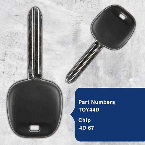 KeylessOption Keyless Entry Remote Control Fob Uncut Blank Car Key for GQ43VT20T (Pack of 2) in Saudi Arabia