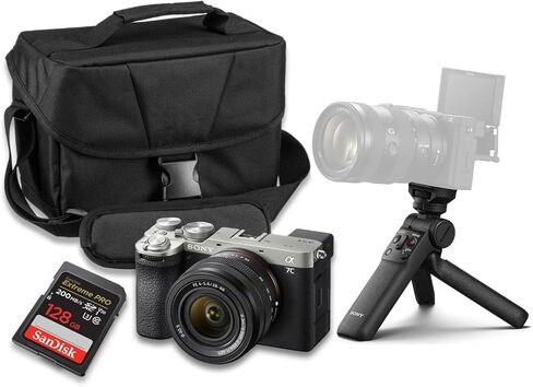 Sony Alpha 7C II Full-Frame Interchangeable Lens Camera Lens Kit - Black in Kuwait
