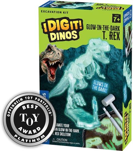 Thames & Kosmos I Dig It! Rocks - Real Minerals Excavation Kit | Science Kit | Dig Up Real Mineral Specimens | Learn About Mineralogy & Geology | 2018 Oppenheim Toy Portfolio Platinum Award Winner in Kuwait