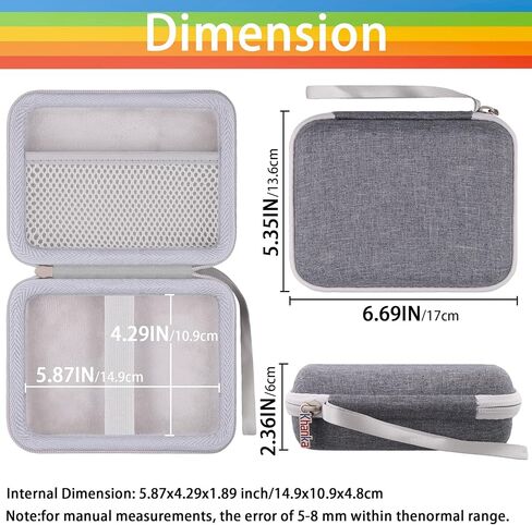 khanka Hard Case Replacement for Polaroid Hi-Print - Bluetooth Connected 2x3 Pocket Photo Printer in Saudi Arabia