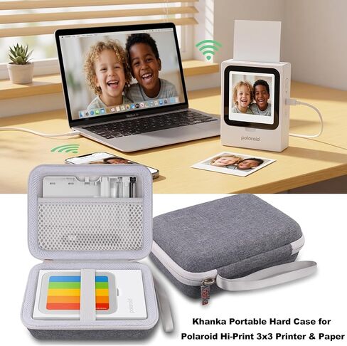 khanka Hard Case Replacement for Polaroid Hi-Print - Bluetooth Connected 2x3 Pocket Photo Printer in Saudi Arabia