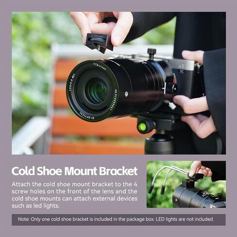 TTartisan 100mm F/2.8 2X Ultra Macro Tilt-Shift Lens, Compatible with Full-Frame Canon RF-Mount Mirrorless Cameras EOS-R RP R5 R6 R6II in Saudi Arabia