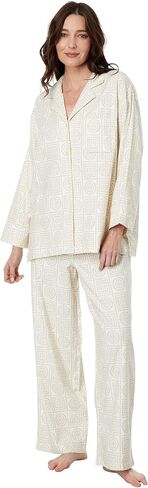 Natori Women's Notch Pj Set Length: 28"/Inseam: 29" in Saudi Arabia