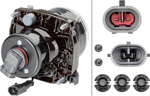 HELLA 008191057 90mm 12V High Beam Halogen Headlamp Module in Saudi Arabia