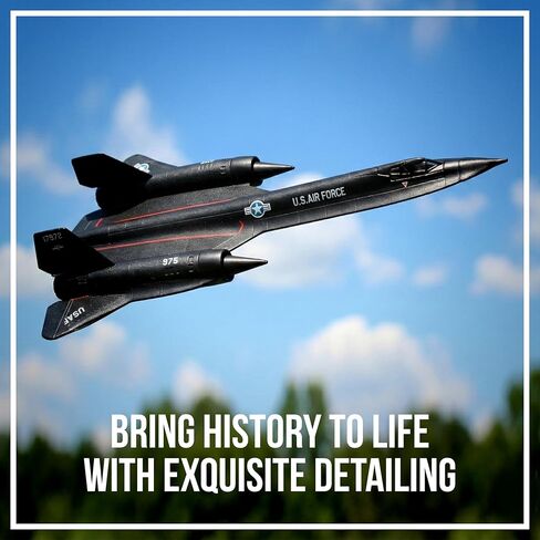 Daron Worldwide Trading SR-71 Blackbird Metal Vehicle (1:200 Scale), Black in Kuwait