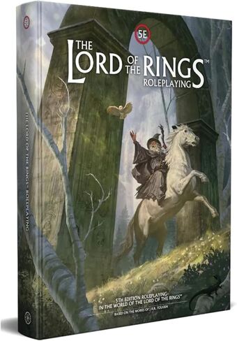 The Lord Of The Rings: RPG 5E - Core Rulebook - Hardcover RPG Book, LOTR Roleplaying Game, Everything Needed to Begin Your Adventure Through Middle Earth in Saudi Arabia