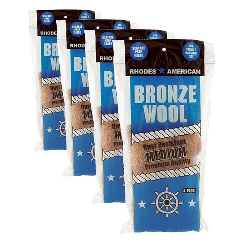 Homax 10120000 Steel Wool, 12 pad, Grade #0000, Rhodes American, Final Finish in Saudi Arabia